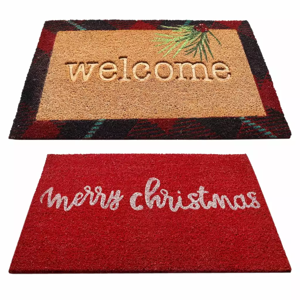 Best Pirce 👏 Assorted Welcome & Merry Christmas Doormat by Ashland® 🔥 4 Best Pirce 👏 Assorted Welcome & Merry Christmas Doormat by Ashland® 🔥 - Image 2