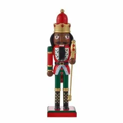 Cheap 🔥 10" Red & Gold Soldier Collectible Nutcracker by Ashland® ✔️