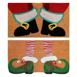 Budget 🎉 Assorted Santa & Elf Feet Doormat by Ashland® 🔥