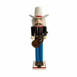 Promo 😀 16" Guitar Collectible Nutcracker by Ashland® ❤️