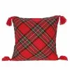 Best Sale ⌛ Red Plaid ❄ Christmas Accent Pillow by Ashland® 🎁 -Michaels Store 10699825 1