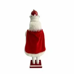 Budget ✔️ 16" Red & White Wooden Nutcracker by Ashland® 🎉 -Michaels Store 10699828 3
