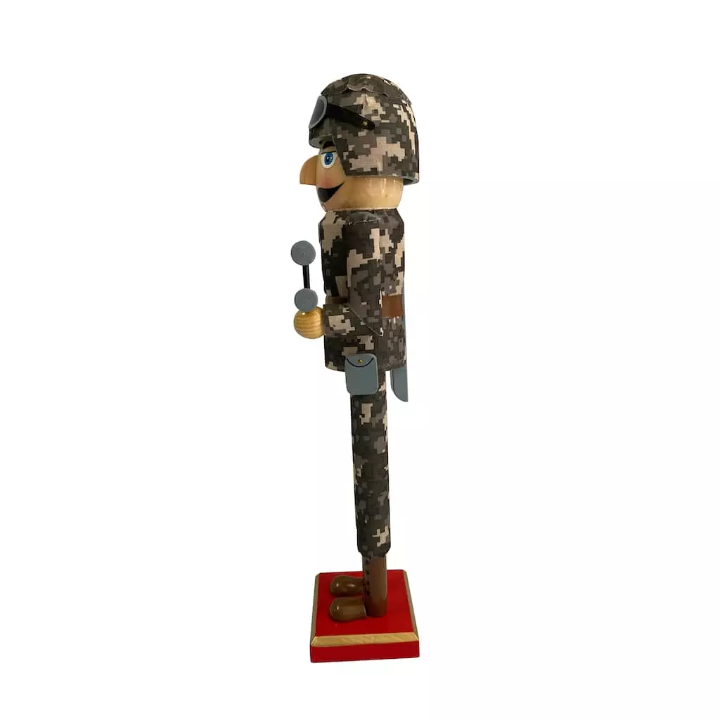 Outlet 😀 16" Soldier Collectible Nutcracker by Ashland® 💯 4 Outlet 😀 16" Soldier Collectible Nutcracker by Ashland® 💯 - Image 2