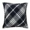 Deals 🥰 Black & White Tartan Christmas Accent Pillow by Ashland® 🔥