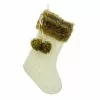 Best Pirce ✨ White Cable Knit Stocking with Faux Fur Trim by Ashland® 🛒 2 Best Pirce ✨ White Cable Knit Stocking with Faux Fur Trim by Ashland® 🛒 -Michaels Store 10699868 1