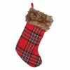 New ✨ 20" Red Plaid Stocking by Ashland® 🔔 2 New ✨ 20" Red Plaid Stocking by Ashland® 🔔 -Michaels Store 10699871 1