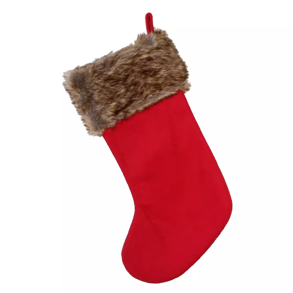New ✨ 20" Red Plaid Stocking by Ashland® 🔔 4 New ✨ 20" Red Plaid Stocking by Ashland® 🔔 - Image 2