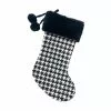 Discount ✨ 18" Houndstooth Stocking by Ashland® 🎁