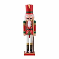 Best deal 🤩 16" Classic Red Jacket Collectible Nutcracker by Ashland® 🎁