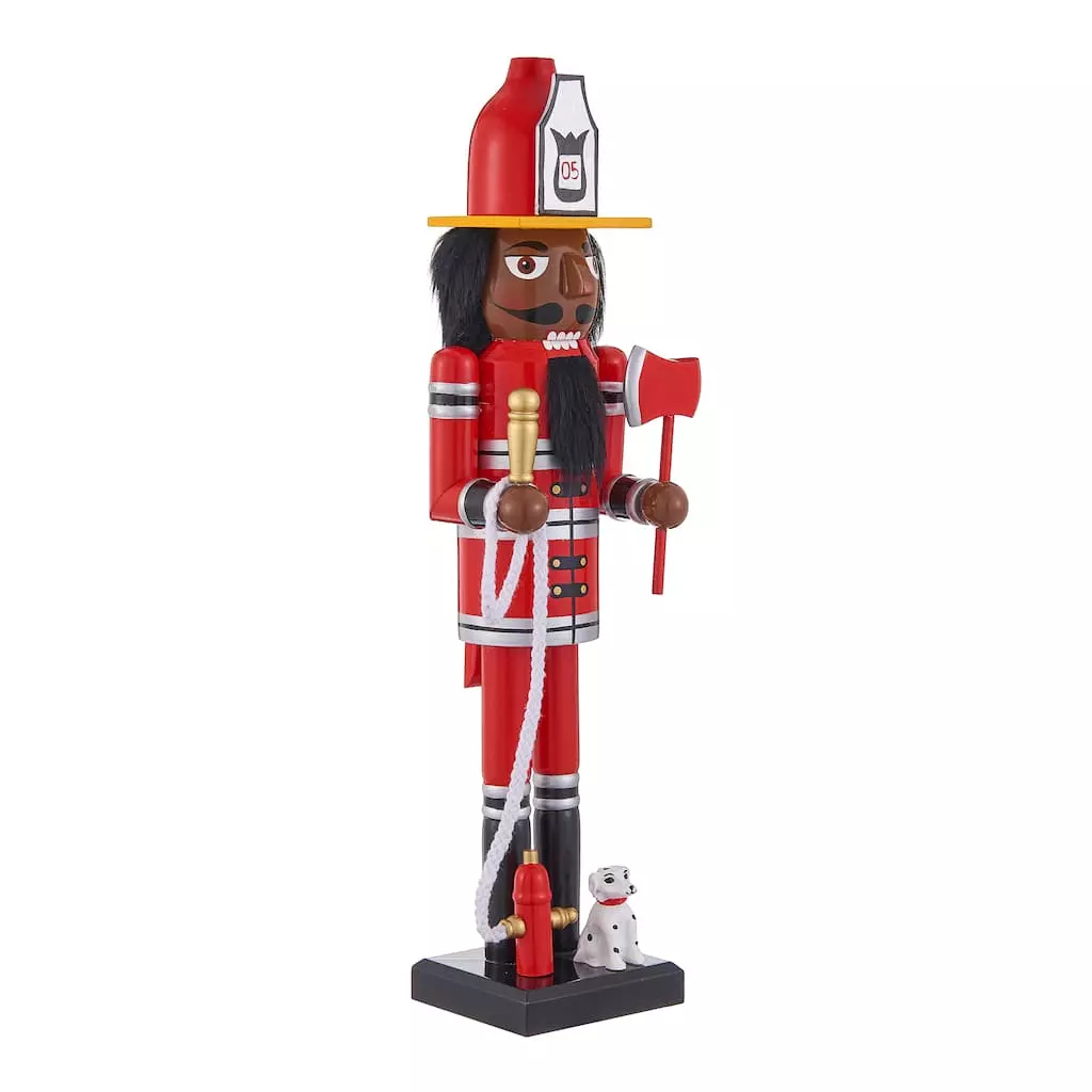 Best Sale ๐ 16" Fireman Nutcracker by Ashland® โญ 4 Best Sale ๐ 16" Fireman Nutcracker by Ashland® โญ - Image 2