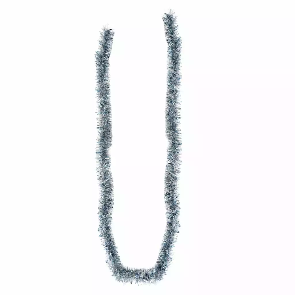 Best deal ✨ 12ft. Blue & Silver Tinsel Garland by Ashland® 👏 4 Best deal ✨ 12ft. Blue & Silver Tinsel Garland by Ashland® 👏 - Image 2