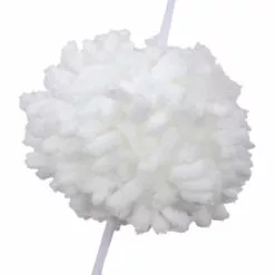 Cheap 😀 6ft. White Pom Pom Garland by Ashland® 💯