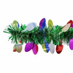 Discount 👍 12ft. Die Cut Glitter Lights on Green Tinsel Garland by Ashland® 😀