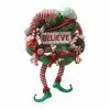 Brand new ❤️ 22" Red & Green Hat With Elf Legs Wreath by Ashland® 🥰 -Michaels Store 10699980 1