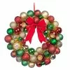 Budget 😍 23" Red, Green & Gold Ball Ornament Wall Wreath by Ashland® 😀 2 Budget 😍 23" Red, Green & Gold Ball Ornament Wall Wreath by Ashland® 😀 -Michaels Store 10699989 1