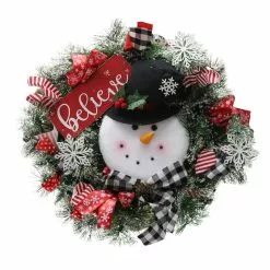 Coupon 🤩 23" Snowman Wreath by Ashland® 👏