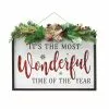 Best deal ✨ Most Wonderful Time Of The Year Wall Sign by Ashland® ❤️ -Michaels Store 10700015 1