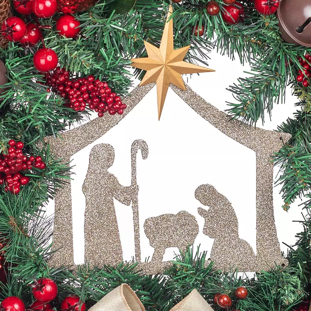 Best deal 🔔 24" Church & Red Ball Ornament Pine Wreath by Ashland® ✔️ 5 Best deal 🔔 24" Church & Red Ball Ornament Pine Wreath by Ashland® ✔️ - Image 3