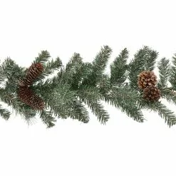 Coupon 🌟 6ft. Snowy Pine & Pinecone Garland by Ashland® 😉
