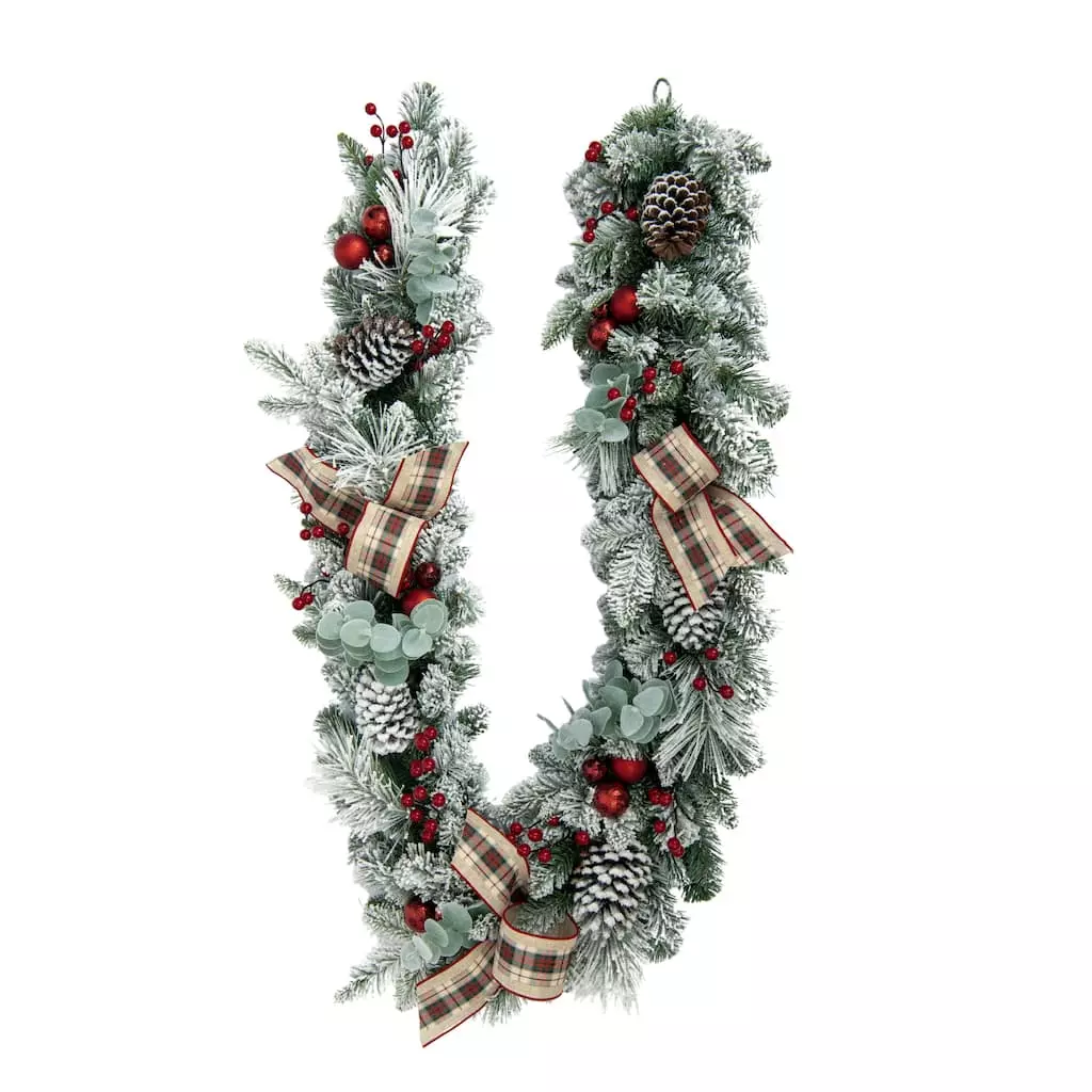 Flash Sale π₯ 6ft. Pinecone Flocked Garland by Ashland® β 4 Flash Sale π₯ 6ft. Pinecone Flocked Garland by Ashland® β - Image 2