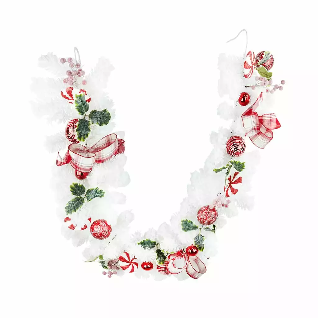 Flash Sale π 72" Berry Candy Snowflake Garland by Ashland® π 3 Flash Sale π 72" Berry Candy Snowflake Garland by Ashland® π