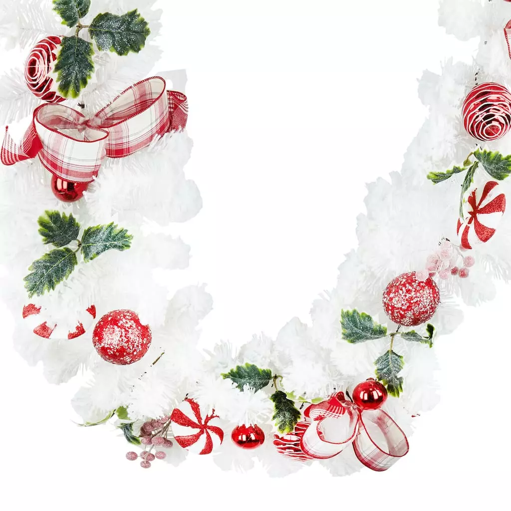 Flash Sale π 72" Berry Candy Snowflake Garland by Ashland® π 4 Flash Sale π 72" Berry Candy Snowflake Garland by Ashland® π - Image 2