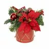 Buy 🌟 22" Christmas Floral Drum Décor by Ashland® 🔥