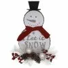 Coupon 😍 Red & White Tabletop Snowman With Pinecones by Ashland® ✨ -Michaels Store 10700070 1