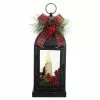 New ⭐ 12" Black Metal Lantern With LED Lights by Ashland® 💯 -Michaels Store 10700071 1