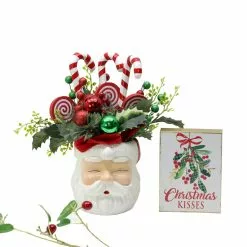 Wholesale β€οΈ 16" Candy Mix Arrangement With Santa Head Container by Ashland® π₯° 7 Wholesale β€οΈ 16" Candy Mix Arrangement With Santa Head Container by Ashland® π₯° -Michaels Store 10700076 3