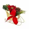 Flash Sale ⌛ 12" Red Poinsettia Gold Sleigh Table Display by Ashland® 👍 2 Flash Sale ⌛ 12" Red Poinsettia Gold Sleigh Table Display by Ashland® 👍 -Michaels Store 10700085 1
