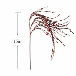 Hot Sale 🌟 Red Glitter Grass Pick by Ashland® 🧨 -Michaels Store 10700088 3