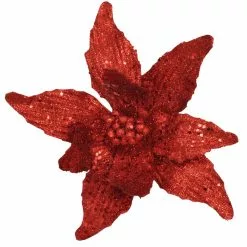 Outlet 🥰 Red Poinsettia Pick by Ashland® 🧨