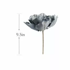 Brand new 🤩 Silver Poinsettia Pick by Ashland® 🎉 -Michaels Store 10700092 3