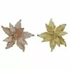 Brand new 🎉 Assorted Glitter Poinsettia Pick by Ashland® ✔️ -Michaels Store 10700096 1