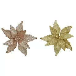 Brand new 🎉 Assorted Glitter Poinsettia Pick by Ashland® ✔️