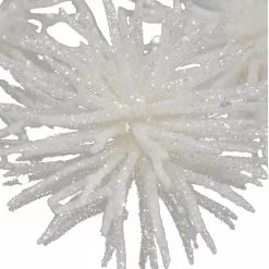 Outlet 😀 White Glitter Pom Pom Pick by Ashland® 🎉 -Michaels Store 10700102 3