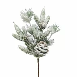 Cheap 🥰 Snowy Pine & Pinecone Pick by Ashland® Christmas ✨ -Michaels Store 10700126 3