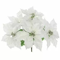 Best deal 😍 Cream Poinsettia Bush by Ashland® ✔️ -Michaels Store 10700152 2