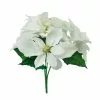 Budget ❤️ White Poinsettia Bush by Ashland® 🎁 -Michaels Store 10700154 1