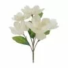 Cheap 🔔 White Glitter Magnolia Bush by Ashland® 🤩 -Michaels Store 10700156 1