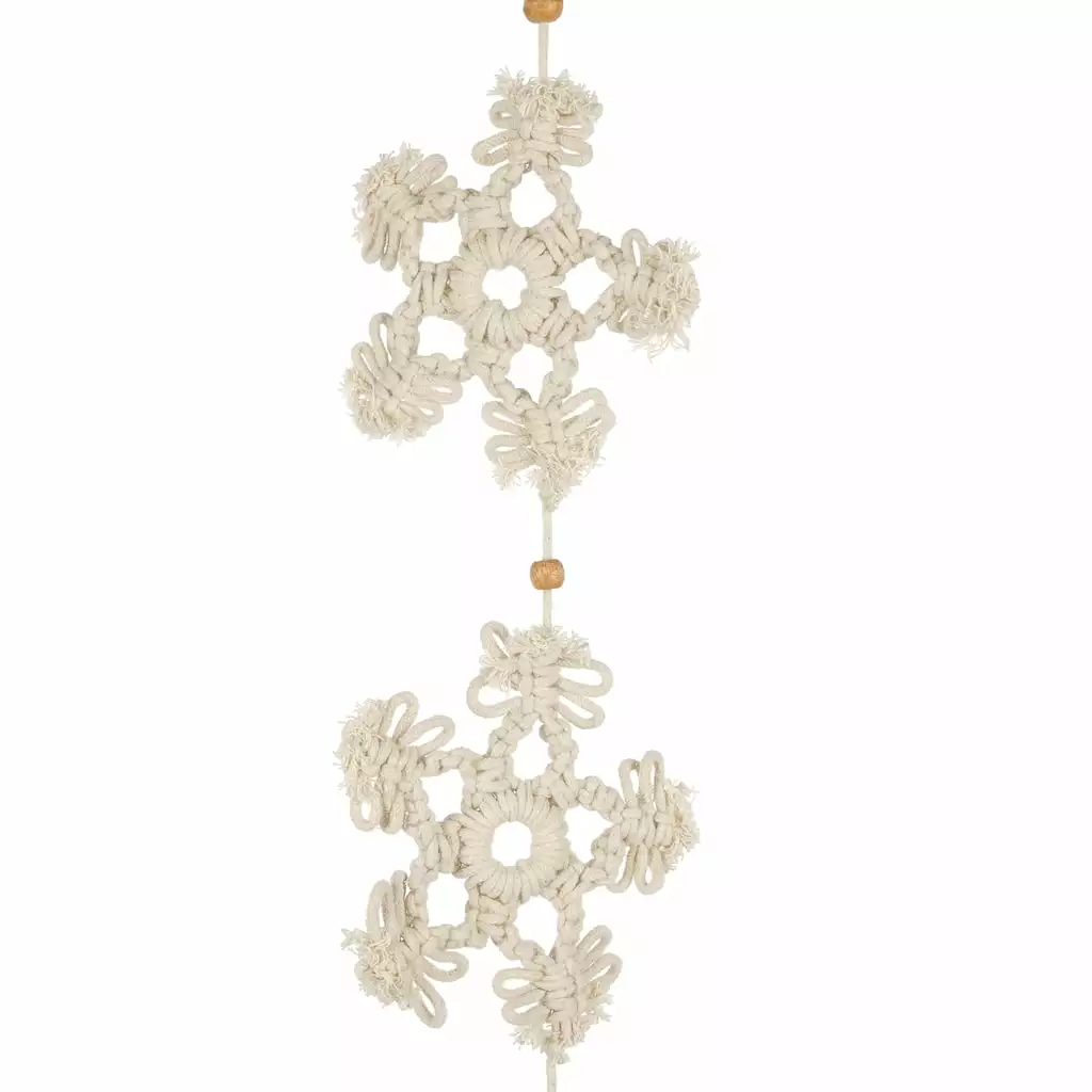 Best deal ✨ 6ft. Macramé Snowflake Garland by Ashland® ✔️ 3 Best deal ✨ 6ft. Macramé Snowflake Garland by Ashland® ✔️