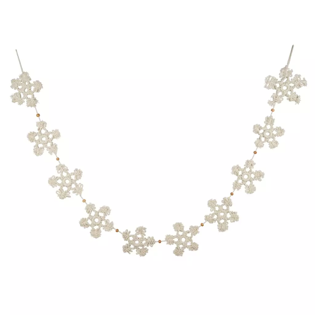 Best deal ✨ 6ft. Macramé Snowflake Garland by Ashland® ✔️ 4 Best deal ✨ 6ft. Macramé Snowflake Garland by Ashland® ✔️ - Image 2