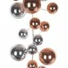 Deals ❤️ 6ft. Rose & Silver Ball Ornament Garland by Ashland® 💯 -Michaels Store 10700344 1