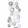 Best deal 🔥 6ft. Silver & White Ball Ornament Garland by Ashland® ✨ -Michaels Store 10700357 1