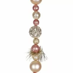 Hot Sale ✨ 6ft. Pink & Gold Ball & Tinsel Garland by Ashland® 👏