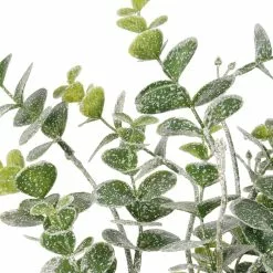 Budget ❤️ Green Glitter Eucalyptus Bush by Ashland® 🤩 -Michaels Store 10700375 2