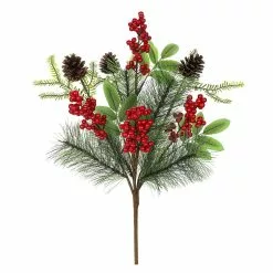 Best deal ❤️ Pine, Berry & Pinecone Bush by Ashland® ⌛