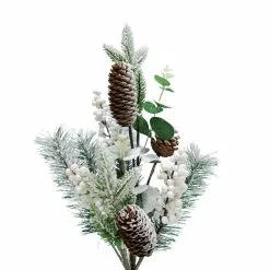 Cheapest ❤️ Snowy Pine & Eucalyptus Bush by Ashland® ❤️ -Michaels Store 10700390 4