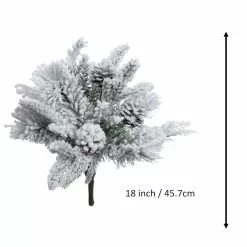 Coupon 😍 Snow Covered Pine & Pinecone Bush by Ashland® 👍 -Michaels Store 10700397 3